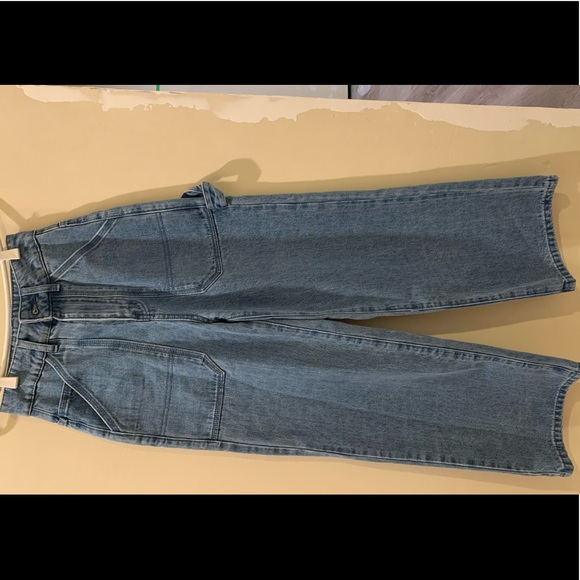 Light blue wide leg jeans - Picture 1 of 3
